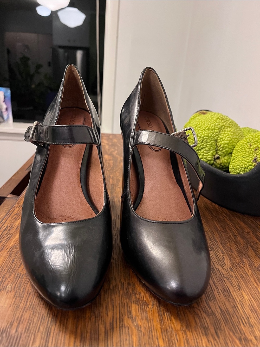 Corso Como Mary Jane Heels in Dark Pewter Grey size 8.5